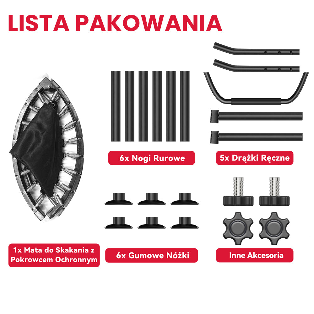 40-Calowa Składana Trampolina