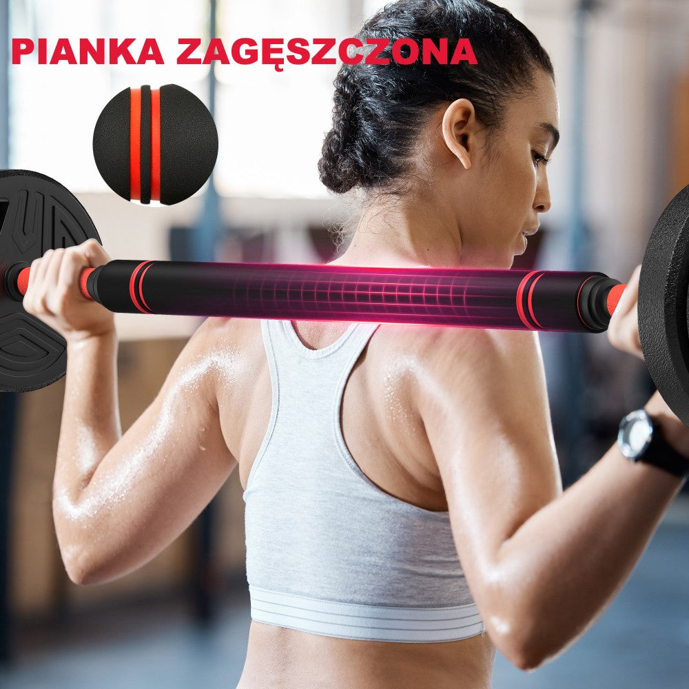 Zestaw Hantli Wielofunkcyjnych 4 w 1