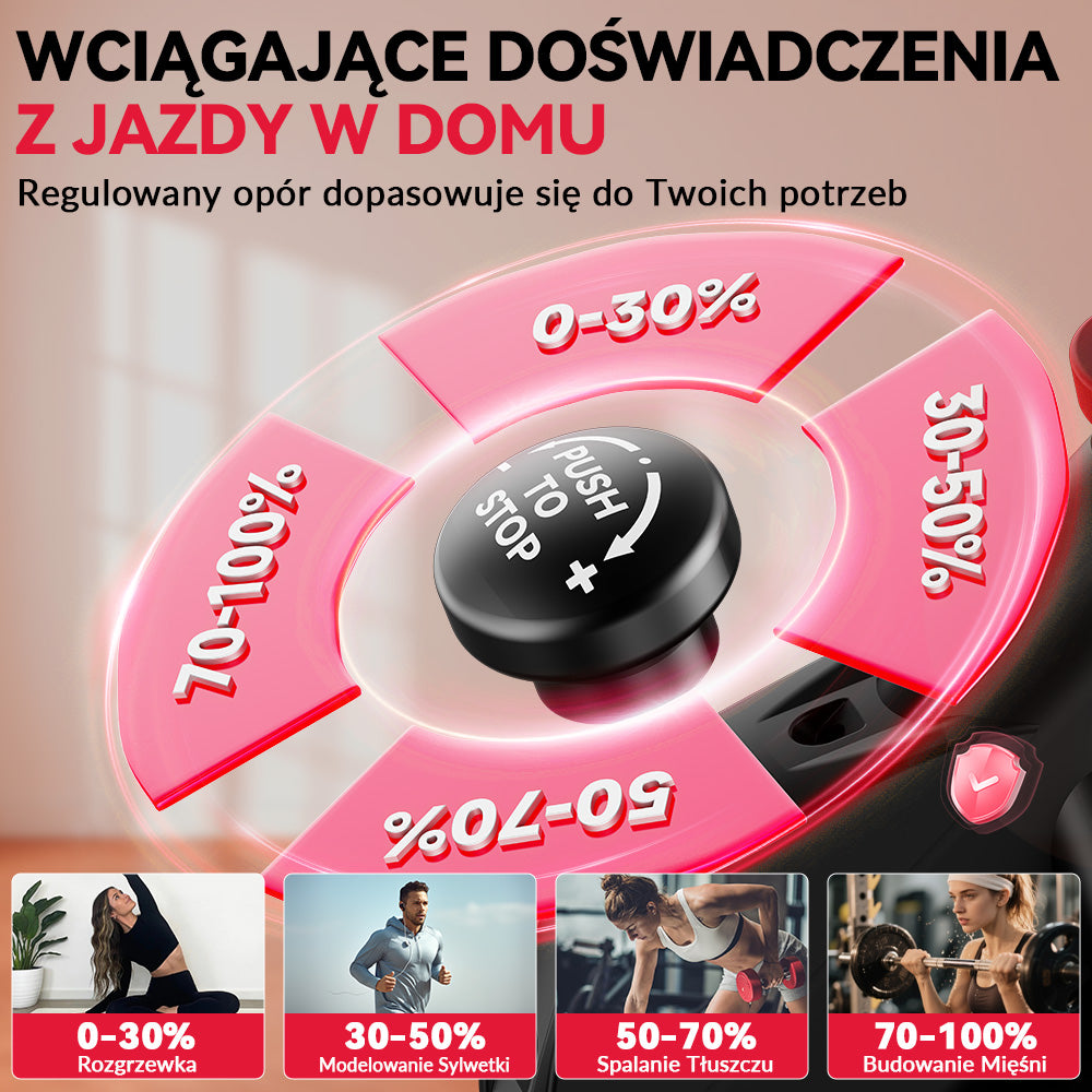 Rower Stacjonarny (2025 Nowa Wersja)