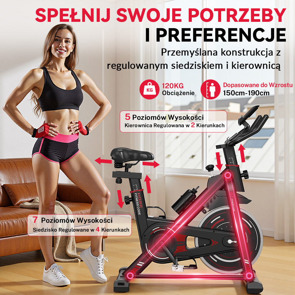 Rower Stacjonarny (2025 Nowa Wersja)