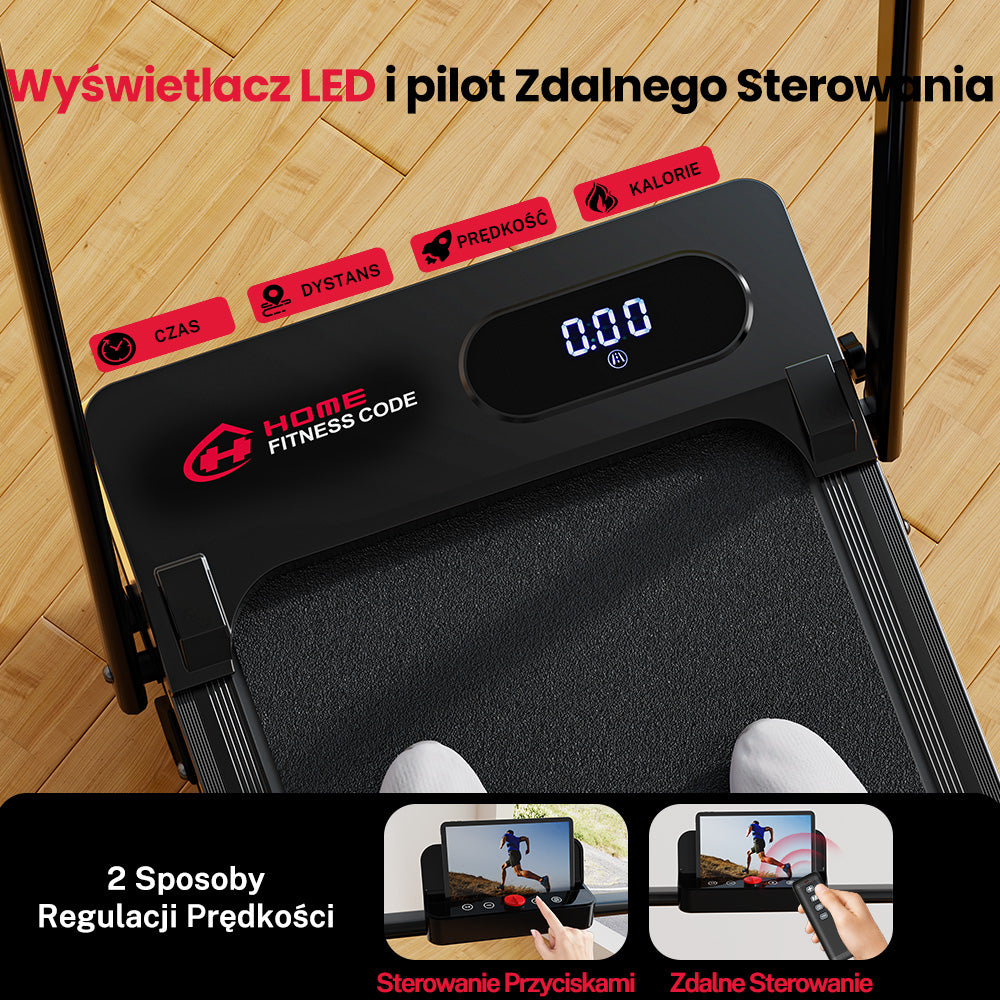 Bieżnia T7, Prędkość 1-6 km/h, 5% Nachylenia Ręcznego