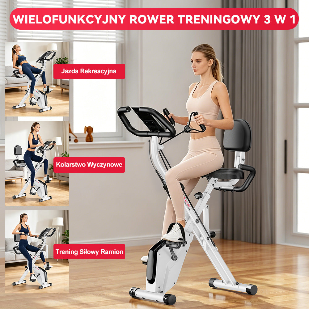Składany Rower Treningowy, Opór Magnetyczny