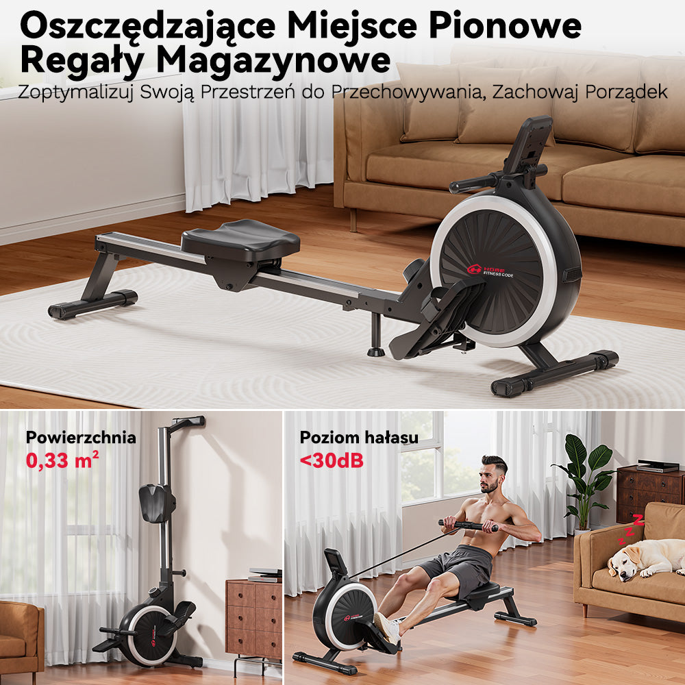 Wioślarz Magnetyczny, 16 Poziomów Oporu