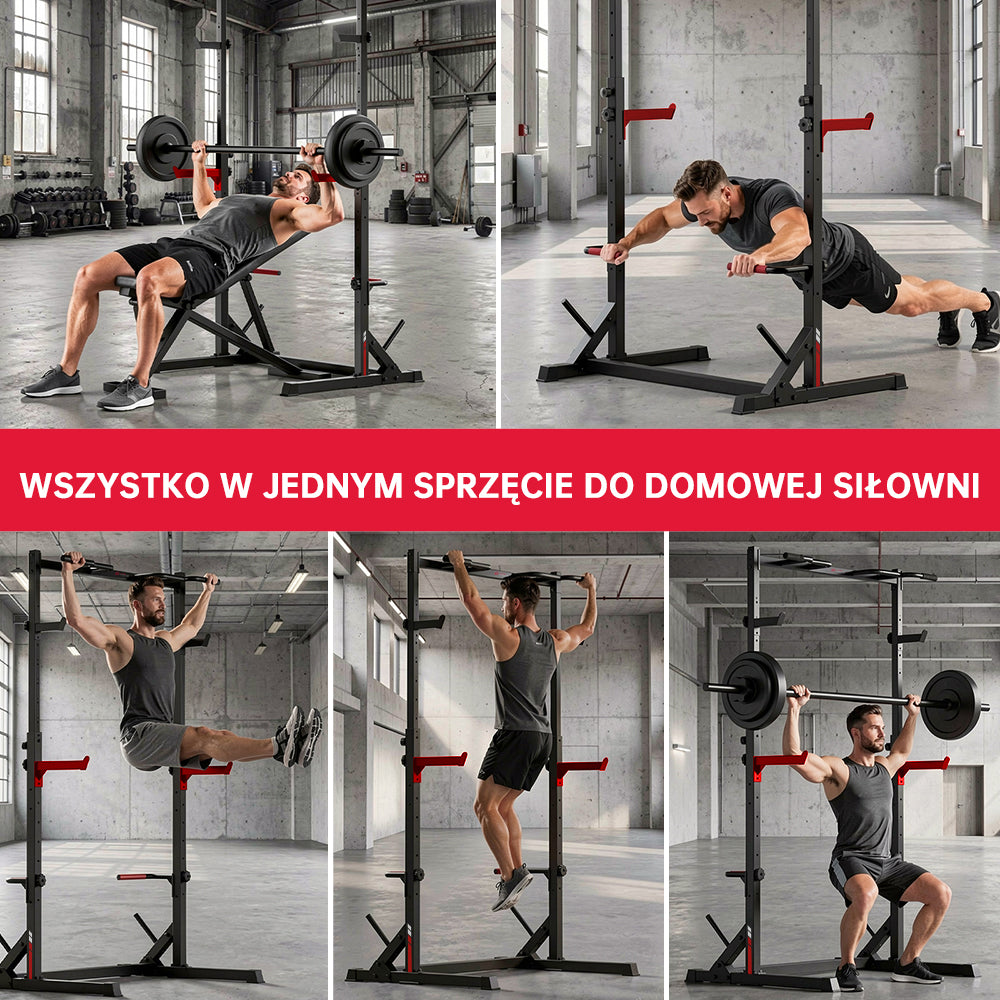 Stojaki pod Sztangę z Drążek do Podciągania