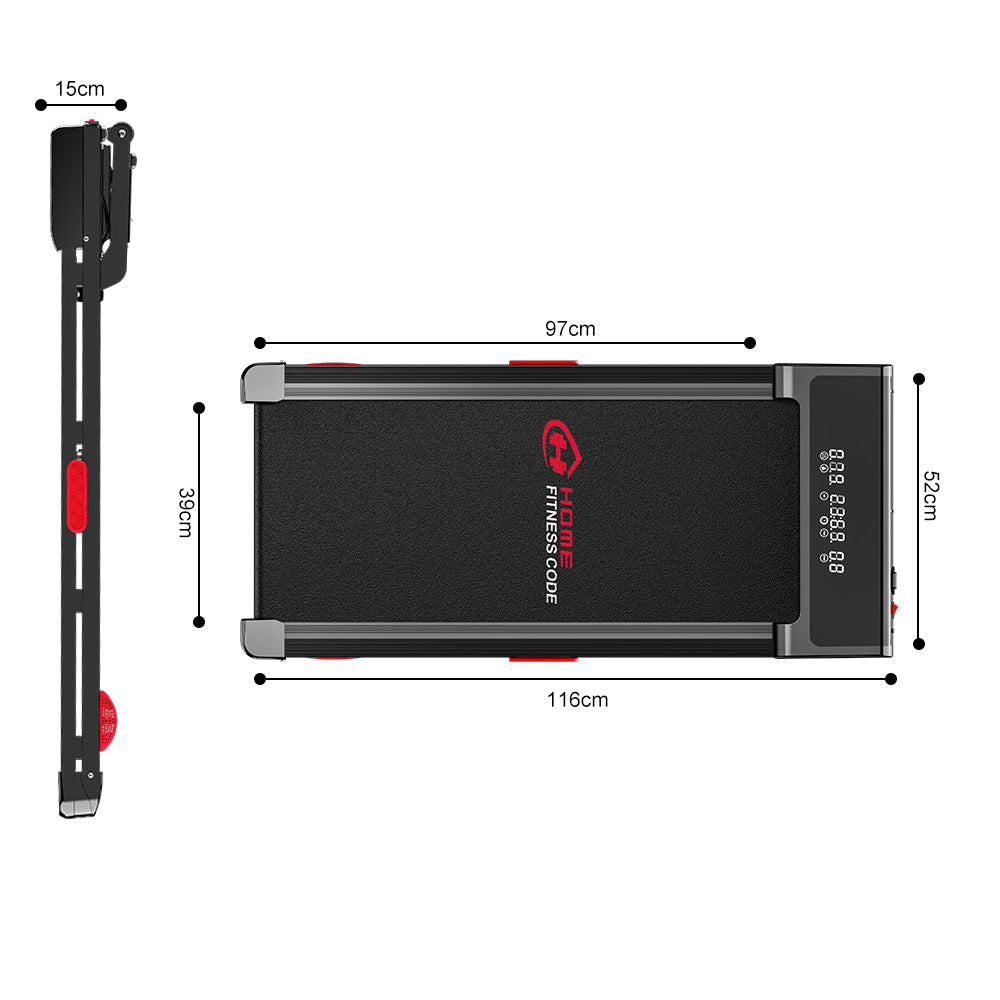 Bieżnia Y3 z Silnikiem Bezszczotkowym, Automatyczne Nachylenie 12%