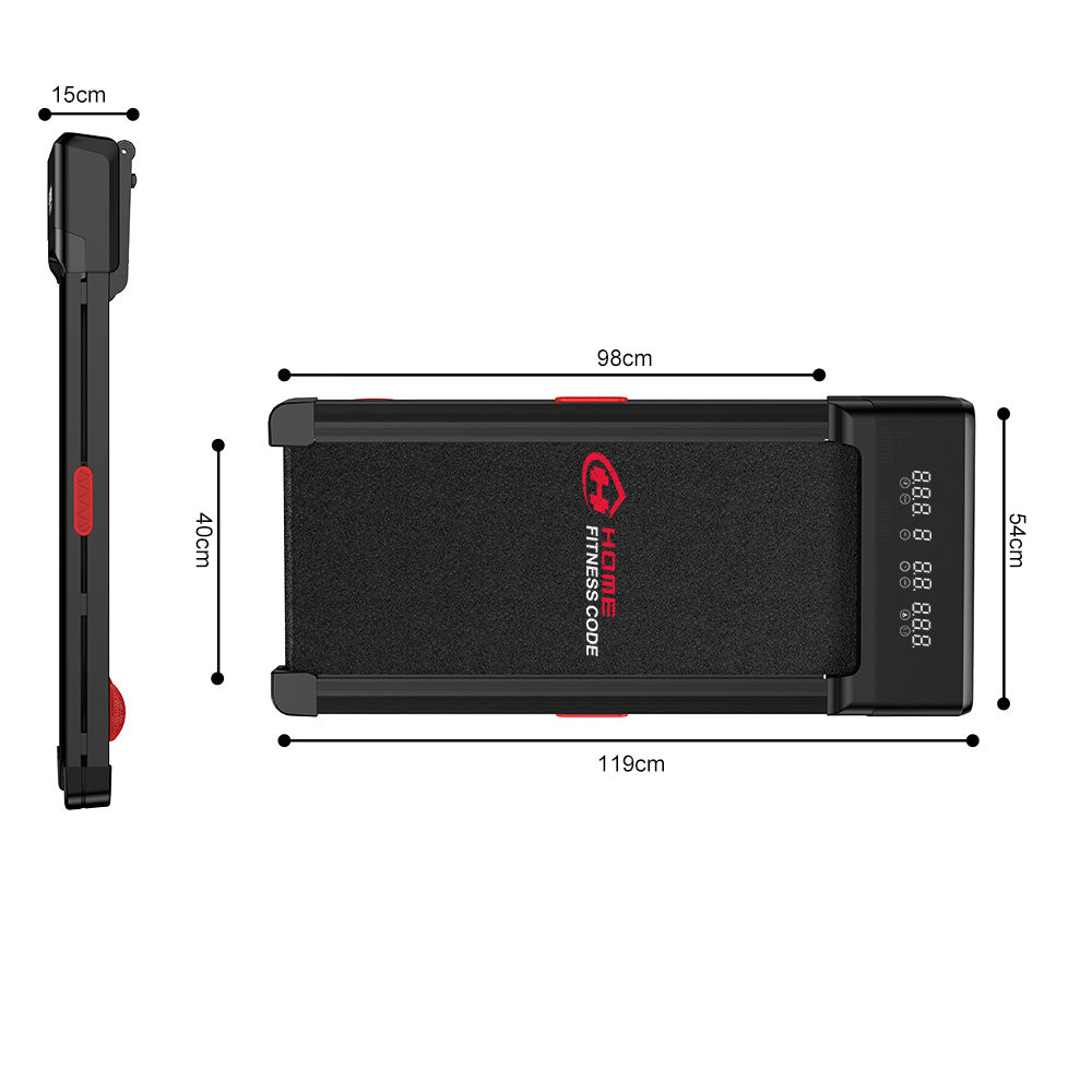 Bieżnia Y1 z Automatycznym Nachyleniem 0-12%, Prędkością 1-10 km/h