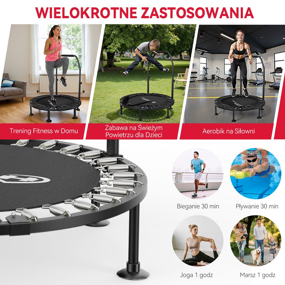 40-Calowa Składana Trampolina