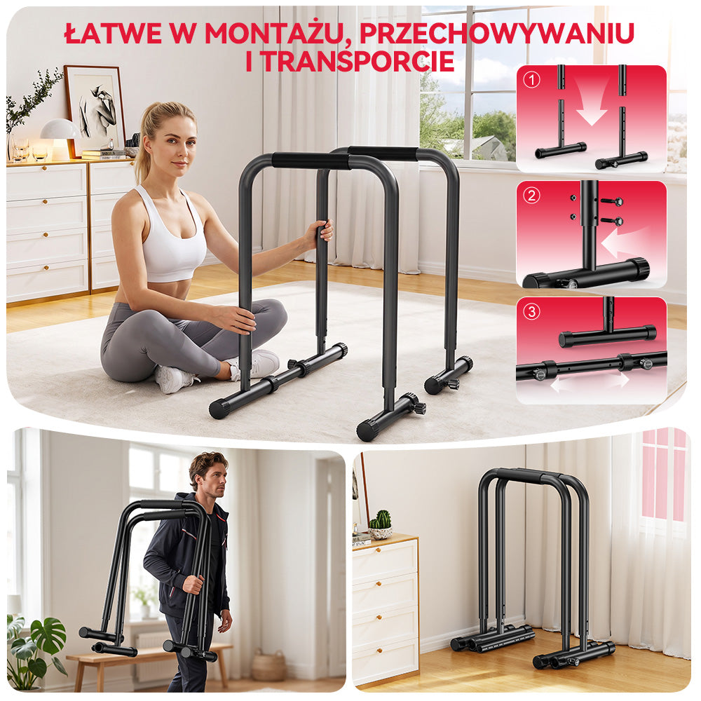 Poręcze do Dipów Stacja Treningowa