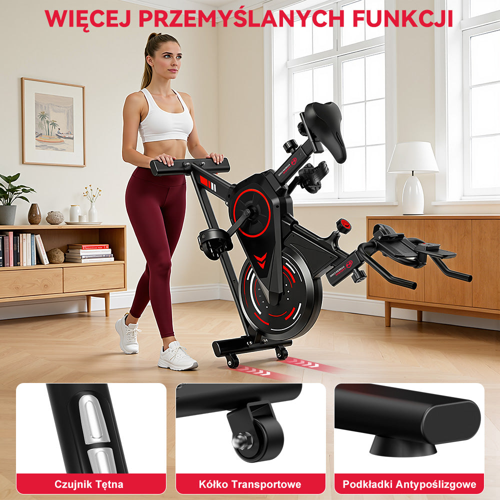 Rower Stacjonarny C1, Koło Zamachowe 6 kg
