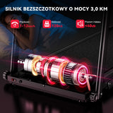 Bieżnia Składana Q5 z Regulacją Nachylenia, Silnik Bezszczotkowy, Prędkość 1–12 km/h