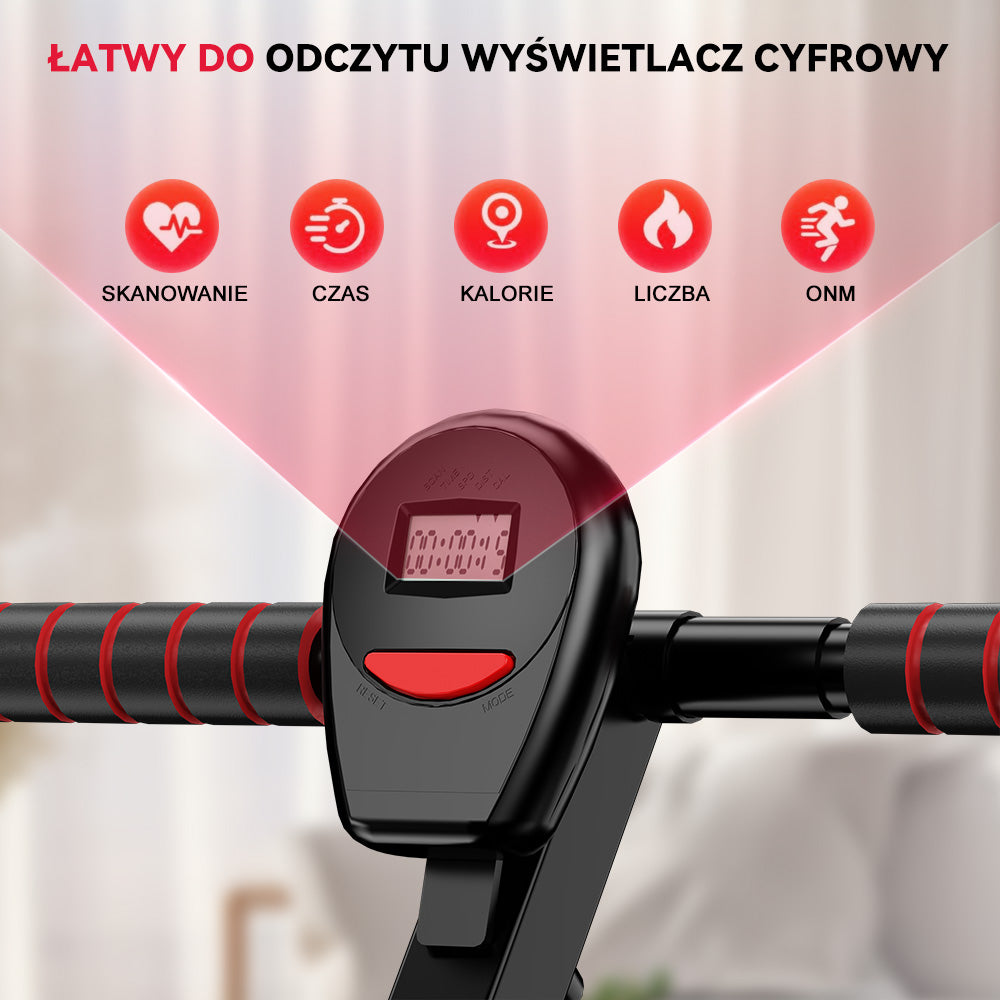 Wioślarz Hydrauliczny, 12 Poziomów Oporu