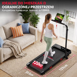 Bieżnia Składana Q2 Pro z 5% Nachylenia Ręcznego, Prędkość 1–10 km/h (Nowa Wersja)