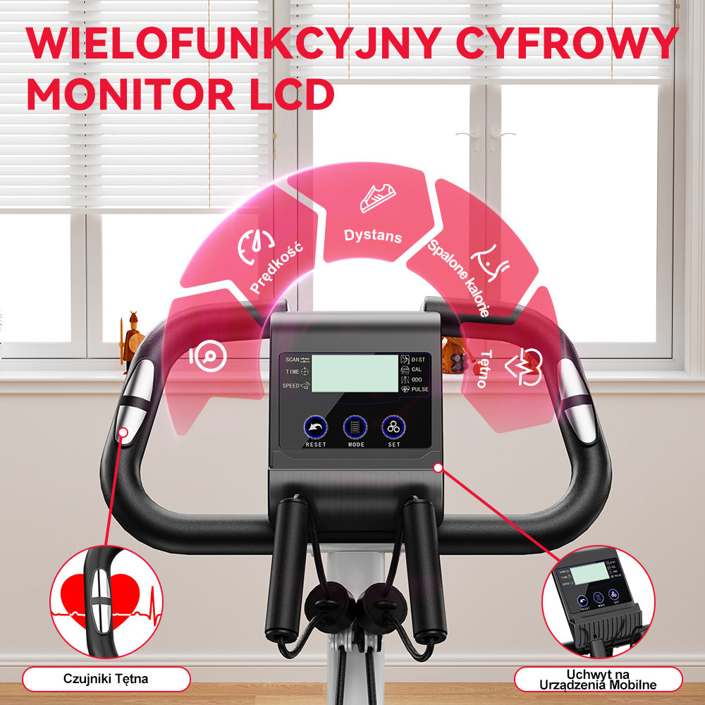 Składany Rower Treningowy, Opór Magnetyczny