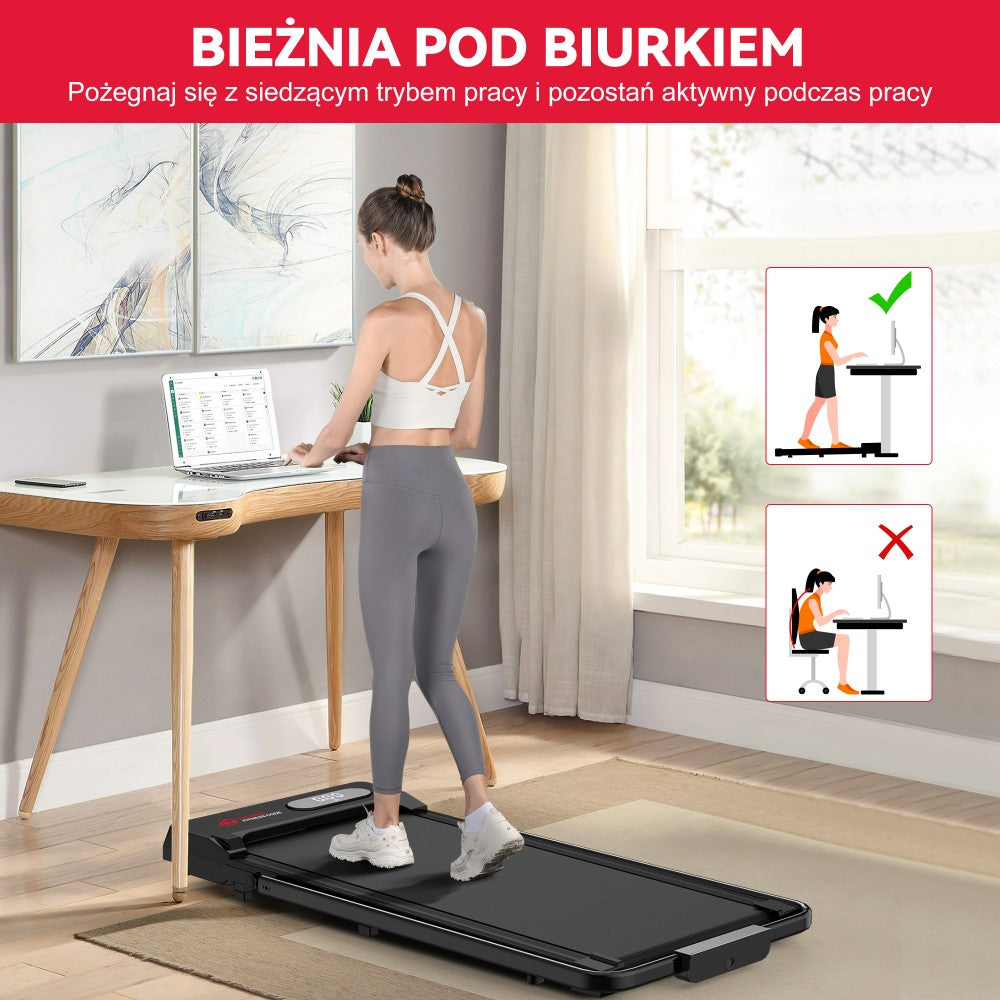 Bieżnia Składana T2, Prędkość 1-6 km/h