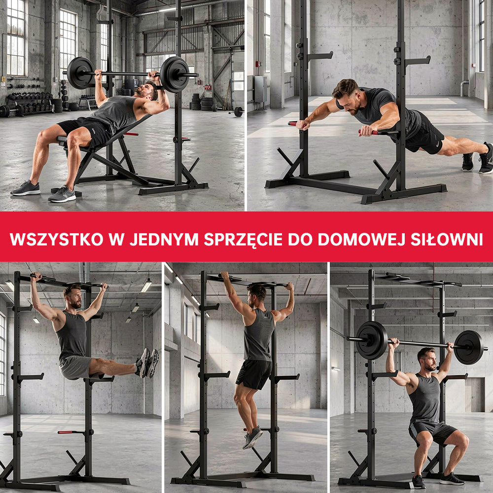 Stojaki pod Sztangę z Drążek do Podciągania