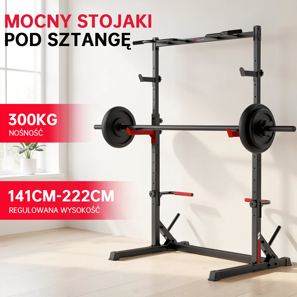 Stojaki pod Sztangę z Drążek do Podciągania