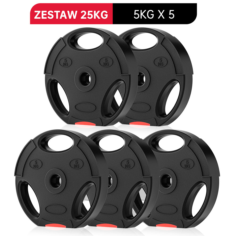 1 Cal Standardowe Obciążniki, 5 x 5KG