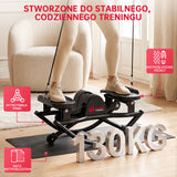 Skalny Stepper w Kształcie Litery U z Taśmami Oporowymi i Matą Antypoślizgową