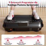 Platforma Wibracyjna F1, 250 Poziomów Intensywności