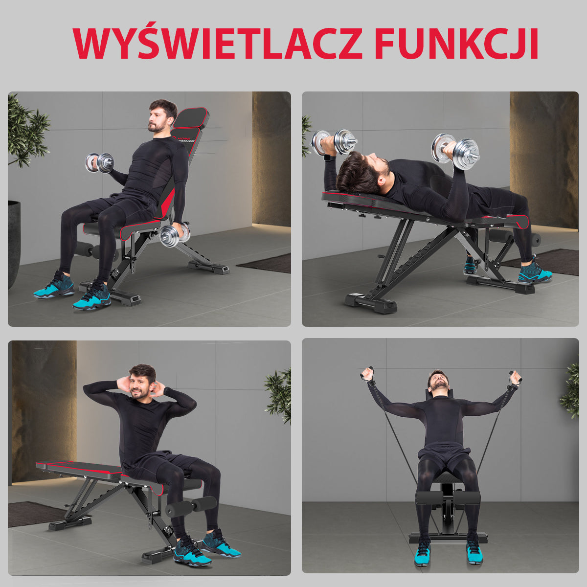 Składana Ławka do Ćwiczeń