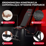 Składana Ławka Treningowa B1, Regulowanym Oparciem